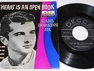 CARL DOBKINS JR: Decca EP w/ Picture Sleeve Cover 45 My Heart Is An Open Book