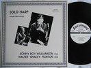Document SONNY BOY WILLIAMSON - WALTER SHAKEY HORTON Solo Harp VINYL LP Blues