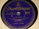 JOSEPH SCHMIDT - GOODBYE PARLOPHONE  AUSTRALIAN PRESS 78RPM *RARE