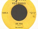 RARE ROCKABILLY / SURF 45   THE REVELS    GOOD GRIEF   /   SIX PAK    LYNN