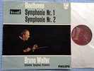 BRUNO WALTER Beethoven No.1/2  ORIG Philips Hi-Fi 835540 HOL-1960s LP NM-