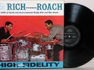 BUDDY RICH VERSUS MAX ROACH ? super clean mono '60 Mercury deep groove 1st press