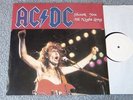 AC/DC Shook You All Night Long - Rare LIVE Vinyl LP