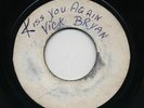 (Very Rare Upbeat 68 Rocksteady) KISS YOU AGAIN/ NO LONGER ON MY MIND Vic Bryan?