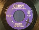 The GEE CEES Glen Campbell rock inst.45 BUZZ SAW / ANNIE HAD A PARTY   VG- to VG
