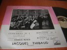 RARE FRENCH LP  HMV  FJLP / MOZART . SCHUBERT violin  JACQUES THIBAUD . MUNCH