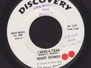 BOBBY BARNES I shed a tear RARE SOUL/FUNK 45 on DISCOVERY hear