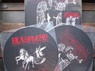 BLASPHEMY GODS OF WAR / BLOOD UPON THE ALTAR 2LP *PIC DISC DIE HARD & PATCH*