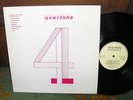 LP v/a OVERTONE 4 UK 1985 private press scottish punk indie NWOBHM M-