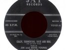 JIM & EDITH YOUNG Crazy Tormenting Rock & Roll on Jay Ohio Hillbilly Bop 45 Hear