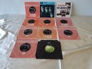 VINTAGE BEATLE RECORDS TWO E P PLUS NINE 45S