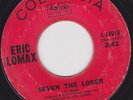 NORTHERN SOUL 45 RPM - ERIC LOMAX on COLUMBIA RECORDS