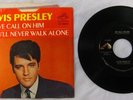 ELVIS PRESLEY   WE CALL ON HIM (1968)  45 Record & Picture Sleeve   RCA 9600