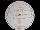 NELLIE MELBA Mauve G&T 03026 OPERA 1Side 78 AH FORS' E LUI