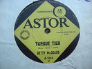 TONGUE TIED // MIDNIGHT BUS  BETTY McQUADE OZ ROCKABILLY 1962