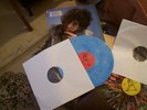 BOB DYLAN DOUBLE LP - SEVEN DAYS,PREVIOUSLY UNRELEASED OUTTAKES-COLOURED RECORDS