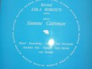 LOLA BOBESCO recital - SIMONE GUTTMAN / ALPHA CM 20