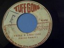 LEROY SMART -PRIDE &AMBITION on TUFF GONG LABEL RARE  ORIG, 7