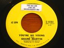SHANE MARTIN: I NEED YOU/YOU'RE SO YOUNG   ORIGINAL PROMO 45 EPIC 5-10384