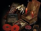MORBID ANGEL illud divinum insanus WOODEN TRIPTYCH BOX SET RED vinyl lp RARE