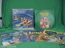 5 Vintage TV Show Soundtrack LP Records Jetsons Flintstones Batman Banana Splits