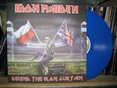 Iron Maiden - Behind the iron curtain - blue LP number 196/500 MINT