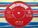 THE BEATLES - LOVE ME DO - 1962 RED LABEL 45-R4949 - 7