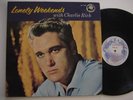 CHARLIE RICH Lonely Weekends '60 ROCKABILLY LP ORIG PHILLIPS LABEL SUN