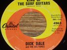 Dick Dale Del-Tones - Hava Nagila/King Of The Surf Guitars Capitol 4963 45 HEAR
