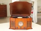 Old Style Vinyl Record Player   Turntable    With Johnny Clegg Record
