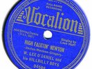 W LEE O'DANIEL 1938 Western Swing 78 High Falutin' Newton (E-/V+) DAL