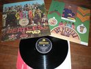 VG+ Beatles WIDESPINE COMPLETE Sgt Pepper UK Lp -1/-1 mono 1st press PMC 7027
