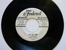 Kenny Martin Ask Me / Is It All Over PROMO Northern Soul 45 on Federal label