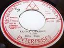 BILLY COLE RECREATIONAL 45 EXTRA CAREFUL. LISTEN