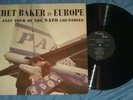 CHET BAKER In Europe PACIFIC JAZZ Deep Groove LP VG++