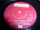 THRILLINGTON 7'' UNCLE ALBERT MINT   PAUL MCCARTNEY  FACT SAMPLE STICKER BEATLES