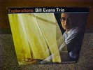 BILL EVANS TRIO - Explorations LP - original Dutch pressing - 1961