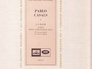 Complete Cello Suites BACH 3LP  PABLO CASALS 1938 French VdSM COLH 16-18 Mint