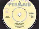 DESMOND DEKKER - RUDIE GOT SOUL - OG UK PYRAMID 45 CLIP