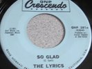 Lyrics- So Glad- Gnp Crescendo hear
