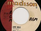 Eddie Delmar DOO WOP 45 Love Bells MADISON 168 LISTEN