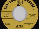 Doo Wop 45 FABULOUS FLAMES Lover BAY-TONE HEAR
