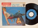 JOHNNY HALLYDAY. EP Philips.432.761 BE. J. à New York. Pochette papier. RARE.