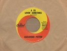 Alexander Patten - A Lil Lovin Sometimes / No More Dreams