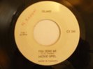 JACKIE OPEL You Send Me/Fly Me To The Moon 45 ISLAND REGGAE. NearMint Original.