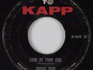 R&B Tittyshaker 45 GOOGIE RENE Look at Your Girl KAPP HEAR