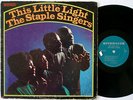 STAPLE SINGERS Little Light RIVERSIDE 3527 BLACK GOSPEL LP