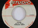 Reggae 45 HORACE ANDY Fever on Studio 1 VG++