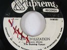 Reggae 45 BURNING SPEARS New Civilization on Supreme VG++ spear