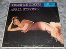 APRIL STEVENS TEACH ME TIGER LP 1ST PRESS MONO IMPERIAL 1960 JAZZ  NM